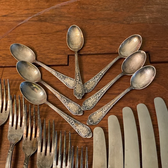 Fritz Voos Germany Silver Plate Flatware - Picture 4 of 5